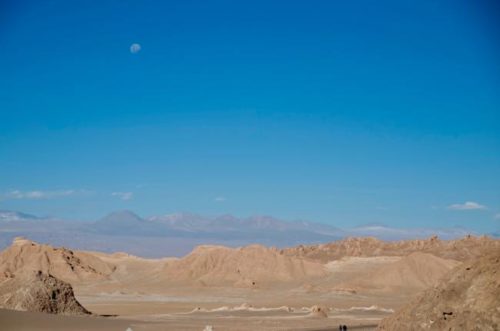 チリのアタカマ砂漠
